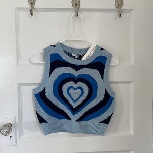 Cute Sweater Vest Top